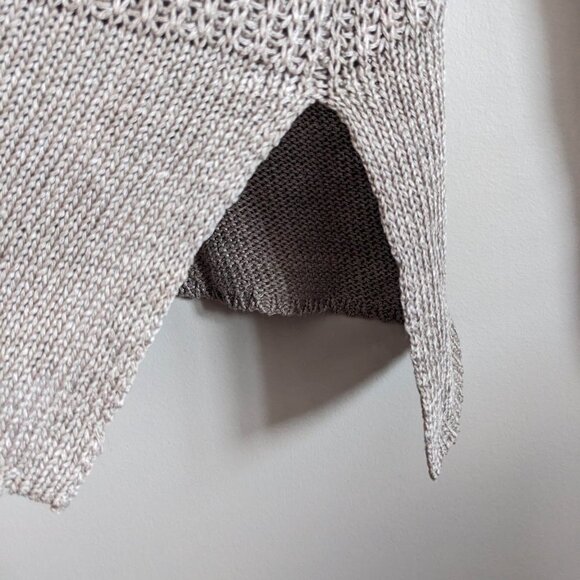 Vince Stitch Crew Linen Sweater - Picture 9 of 9